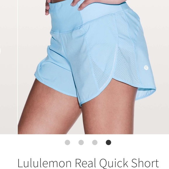 lululemon athletica Pants - High waist Lululemon real quick short PICS ADDED